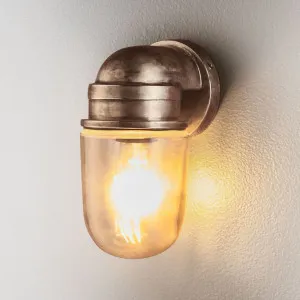 Nautical Outdoor Wall Light Brass by Florabelle Living, a Wall Lighting for sale on Style Sourcebook