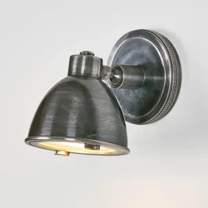 Panama Outdoor Wall Light Antique Silver by Florabelle Living, a Wall Lighting for sale on Style Sourcebook