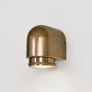 Sea Rock Outdoor Wall Light Antique Brass by Florabelle Living, a Wall Lighting for sale on Style Sourcebook