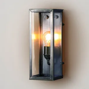 Goodman Outdoor Wall Light Small Antique Silver by Florabelle Living, a Wall Lighting for sale on Style Sourcebook