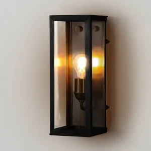 Goodman Outdoor Wall Light Small Black by Florabelle Living, a Wall Lighting for sale on Style Sourcebook