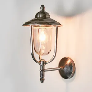Pier Outdoor Wall Light Antique Silver by Florabelle Living, a Wall Lighting for sale on Style Sourcebook