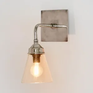 Basel Wall Light Silver by Florabelle Living, a Wall Lighting for sale on Style Sourcebook