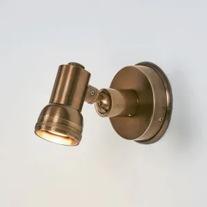 Carter Mini Wall Light Antique Brass by Florabelle Living, a Wall Lighting for sale on Style Sourcebook
