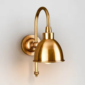 Austin Wall Light Brass by Florabelle Living, a Wall Lighting for sale on Style Sourcebook