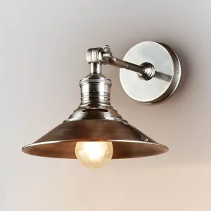 Bristol Wall Light Antique Silver by Florabelle Living, a Wall Lighting for sale on Style Sourcebook