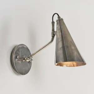 Cloudy Bay Wall Light Antique Silver by Florabelle Living, a Wall Lighting for sale on Style Sourcebook