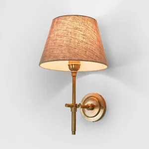 Dino Wall Light Base Antique Brass by Florabelle Living, a Wall Lighting for sale on Style Sourcebook