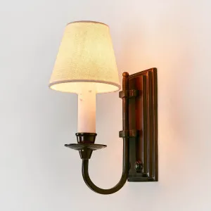 East Borne Wall Light Bronze by Florabelle Living, a Wall Lighting for sale on Style Sourcebook