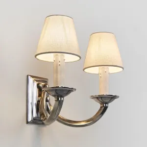 Elysee Wall Light Base Antique Silver by Florabelle Living, a Wall Lighting for sale on Style Sourcebook