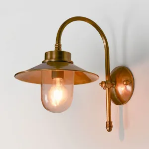 Legacy Outdoor Wall Light Antique Brass by Florabelle Living, a Wall Lighting for sale on Style Sourcebook