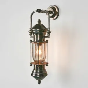 Lisbon Outdoor Wall Light Antique Silver by Florabelle Living, a Wall Lighting for sale on Style Sourcebook