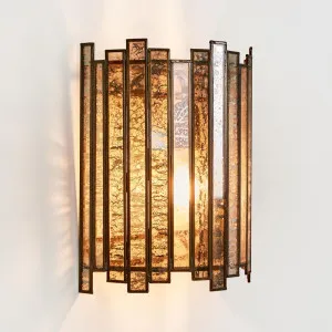 Monroe Half Round Wall Light Antique Copper by Florabelle Living, a Wall Lighting for sale on Style Sourcebook