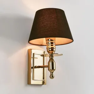 Newton Wall Light Brass by Florabelle Living, a Wall Lighting for sale on Style Sourcebook