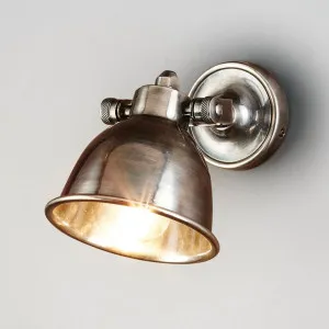 Phoenix Wall Light Antique Silver by Florabelle Living, a Wall Lighting for sale on Style Sourcebook