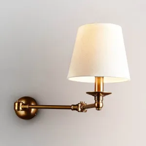 Portland Wall Light Base Brass by Florabelle Living, a Wall Lighting for sale on Style Sourcebook