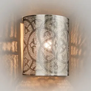 Royce Wall Light Nickel by Florabelle Living, a Wall Lighting for sale on Style Sourcebook