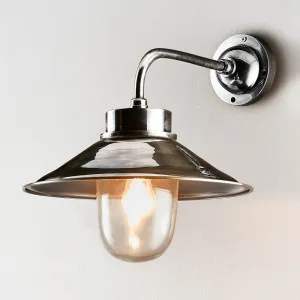 Sandhurst Outdoor Wall Light Antique Silver by Florabelle Living, a Wall Lighting for sale on Style Sourcebook