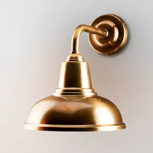 Seabrook Wall Light Antique Brass by Florabelle Living, a Wall Lighting for sale on Style Sourcebook
