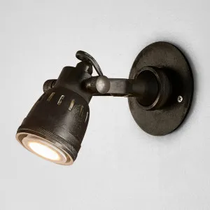 Seattle Short Arm Wall Light Black by Florabelle Living, a Wall Lighting for sale on Style Sourcebook