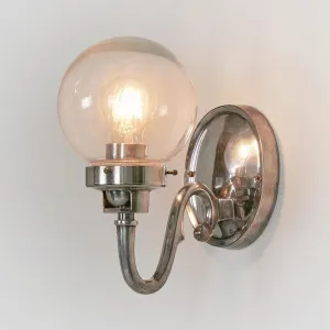 Tuscany Wall Light Antique Silver by Florabelle Living, a Wall Lighting for sale on Style Sourcebook