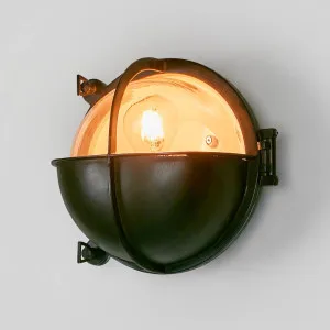 Vienna Outdoor Wall Light Black by Florabelle Living, a Wall Lighting for sale on Style Sourcebook