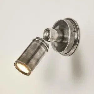 Clifton Mini Wall Light Antique Silver by Florabelle Living, a Wall Lighting for sale on Style Sourcebook