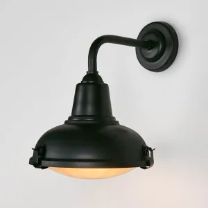 Catalina Outdoor Wall Light Black by Florabelle Living, a Wall Lighting for sale on Style Sourcebook