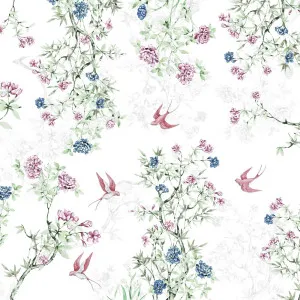 Where Swallows Fly Wallpaper by Florabelle Living, a Wallpaper for sale on Style Sourcebook
