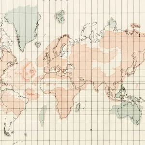 The World Simplified Wallpaper by Florabelle Living, a Wallpaper for sale on Style Sourcebook