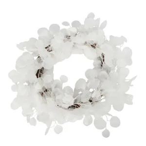 Whisper Wreath White by Florabelle Living, a Christmas for sale on Style Sourcebook