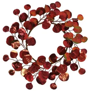 Voltan Metallic Eucalyptus Wreath Bronze by Florabelle Living, a Christmas for sale on Style Sourcebook