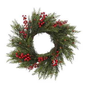 Floriade Berry Wreath Green by Florabelle Living, a Christmas for sale on Style Sourcebook