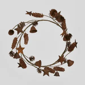 Canter Rusty Wreath by Florabelle Living, a Christmas for sale on Style Sourcebook