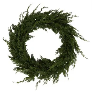 Grange Cypress Wreath 70Cm by Florabelle Living, a Christmas for sale on Style Sourcebook