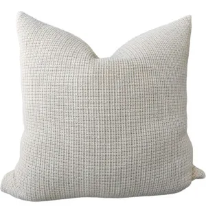 Amiens Linen Cotton Waffle Texture Cushion 60cm Square - Natural by Macey & Moore, a Cushions, Decorative Pillows for sale on Style Sourcebook