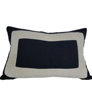 PORVOO Linen Cotton Cushion 40x60cm Lumbar by Macey & Moore, a Cushions, Decorative Pillows for sale on Style Sourcebook