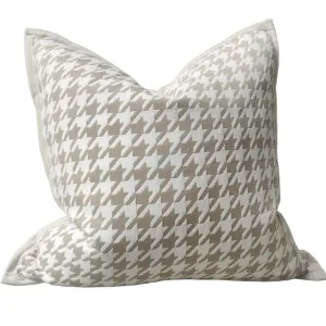 Houndstooth Cushion 50cm Square by null, a Cushions, Decorative Pillows for sale on Style Sourcebook