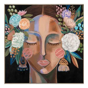 Alara Box Framed Canvas in 122 x 122cm by OzDesignFurniture, a Painted Canvases for sale on Style Sourcebook