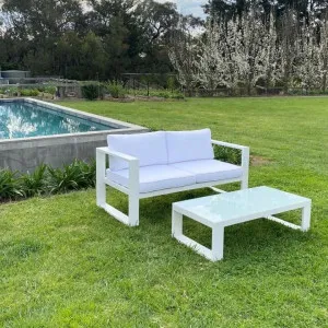 Palma 2 Piece Outdoor Lounge Set by Mediterranean Market, a Outdoor Sofas for sale on Style Sourcebook