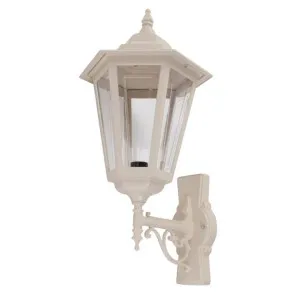 Turin Italian Made IP43 Exterior Up Wall Lantern, Style B, Beige by Domus Lighting, a Outdoor Lighting for sale on Style Sourcebook