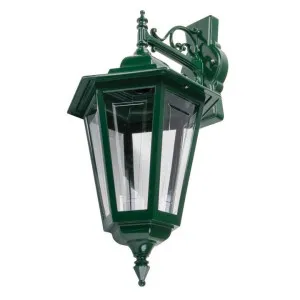 Turin Italian Made IP43 Exterior Down Wall Lantern, Style B, Green by Domus Lighting, a Outdoor Lighting for sale on Style Sourcebook