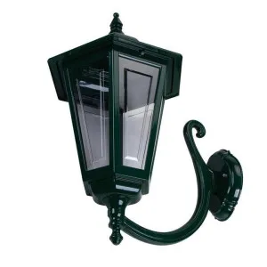 Turin Italian Made IP43 Exterior Up Wall Lantern, Style C, Green by Domus Lighting, a Outdoor Lighting for sale on Style Sourcebook