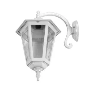 Turin Italian Made IP43 Exterior Down Wall Lantern, Style C, White by Domus Lighting, a Outdoor Lighting for sale on Style Sourcebook