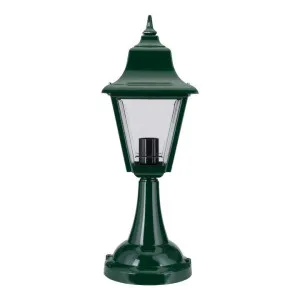 Paris Italian Made IP43 Exterior Pillar Lantern, Green by Domus Lighting, a Lanterns for sale on Style Sourcebook
