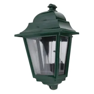 Paris Italian Made IP43 Exterior Wall Mounted Lantern, Green by Domus Lighting, a Outdoor Lighting for sale on Style Sourcebook