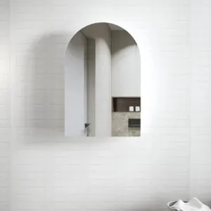 Otti Archie Shaving Cabinet Matte White 900mm by Otti, a Shaving Cabinets for sale on Style Sourcebook