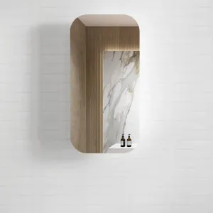 Otti Newport Natural Oak 900mm Shaving Cabinet by Otti, a Shaving Cabinets for sale on Style Sourcebook