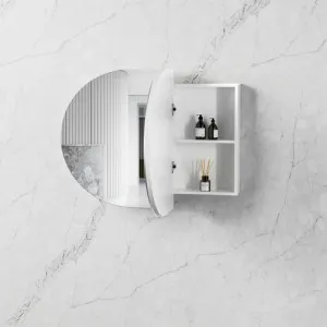 Otti Bondi Matte White 900mm Shaving Cabinet by Otti, a Shaving Cabinets for sale on Style Sourcebook