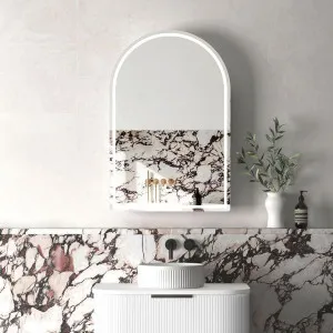 Otti Archie Matte White Led Shaving Cabinet 900mm by Otti, a Shaving Cabinets for sale on Style Sourcebook